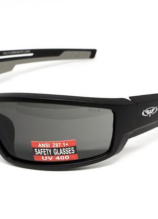 Окуляри захисні global vision sly (gray), сірі