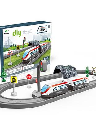 Залізна дорога на батарейках, в кор.41*10*29см /24/ au1880  ish