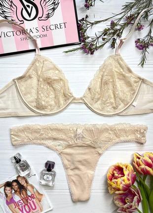 Комплект білизни victoria's secret! розмір — 34d/m