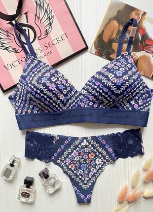 Комплект білизни victoria's secret! розмір — 34b/s