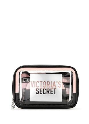 Набір косметичок victoria's secret cosmetic bag trio (херсон)3 фото