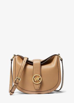 Женская сумка michael michael kors gabby small hobo crossbody bag (35h3g5gc5v) camel