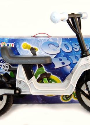 Беговел детский kinderway cosmo bike eva колеса (11-014 бел) 11-014 біл  ish