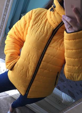 Куртка, пуховик женский демисезонный2 фото