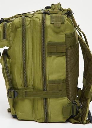 Тактичний похідний рюкзак, 25л, тактичний похідний військовий рюкзак. колір: хакі6 фото
