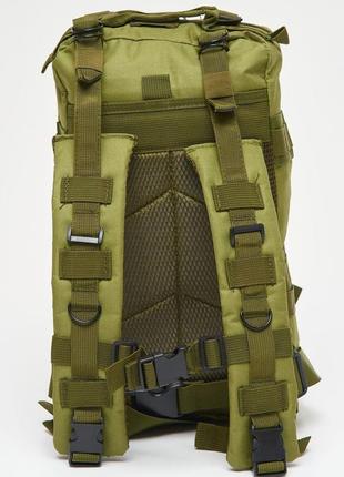 Тактичний похідний рюкзак, 25л, тактичний похідний військовий рюкзак. колір: хакі10 фото