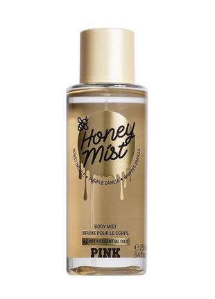 Honey body mist pink - медовий спрей для тіла з ефірними оліям...