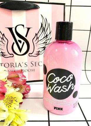 Кремовий гель для душу pink coco wash