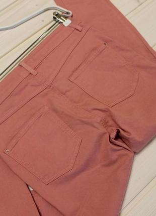 Персиковые штаны джеггинсы marks & spenser5 фото