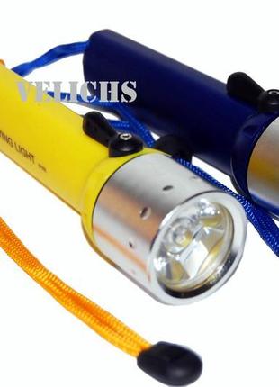 Ліхтарик для дайвінгу та підводного полювання diving light9 фото