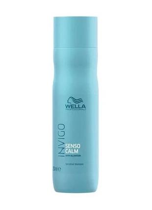 Шампунь для чутливої шкіри голови wella senso calm sensitive s...