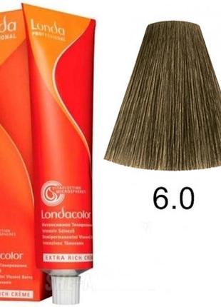 Фарба для волосся без аміаку londacolor demi permanent 60мл. 6...