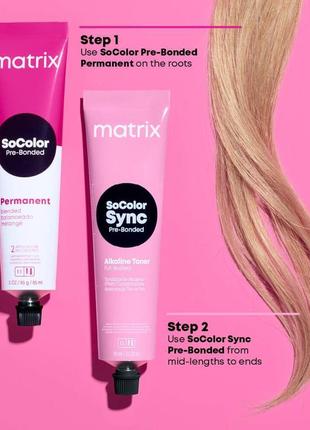 Фарба для волосся без аміаку matrix color sync 90 мл. spn3 фото