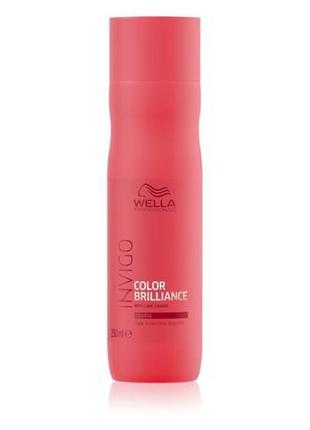 Шампунь для фарбованого жорсткого волосся wella color brillian...