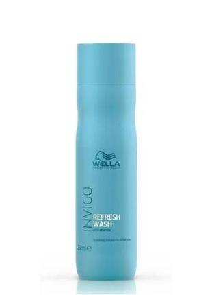 Шампунь освіжаючий з ментолом wella balance refresh shampoo 25...