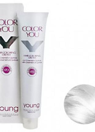 Крем-фарба для фарбування волосся young color you y-plx neutro