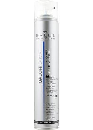 Лак для волосся ультра сильної фіксації brelil spray salon for...