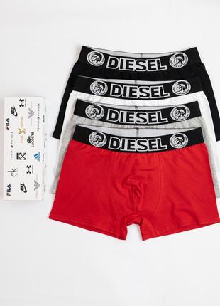 Мужские трусы боксеры - в стиле diesel набор 5 шт.2 фото