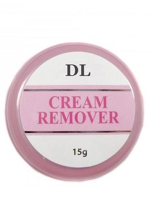 Кремовий ремувер для вій cream remover dl 15 мл