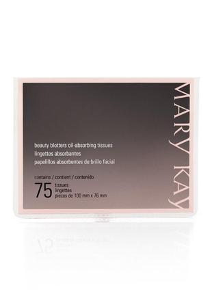 Серветки з матуючим ефектом mary kay® в упаковці 75 шт.