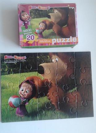 Пазл 20 елементів в асортименті