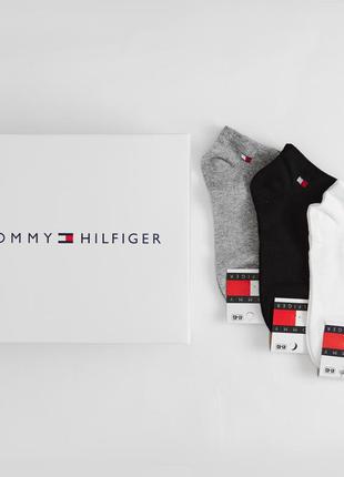 Шкарпетки tommy hilfiger 6 пар, носки спортивні 41 - 45 розмір5 фото