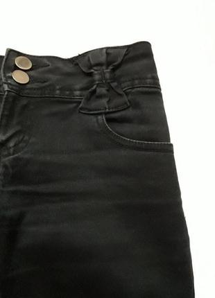 Kрасиві стильні чорні джинси , штани original denim3 фото