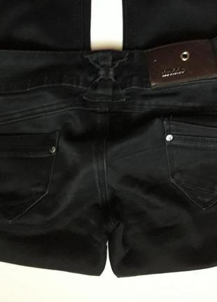 Kрасиві стильні чорні джинси , штани original denim4 фото