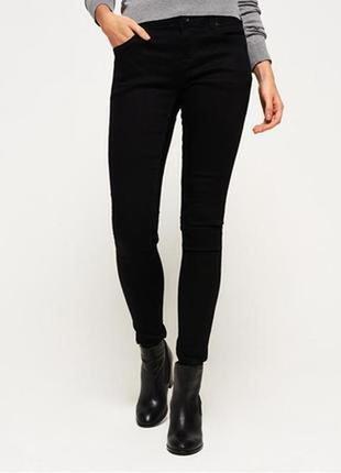 Kрасиві стильні чорні джинси , штани original denim8 фото