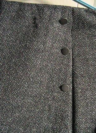 Стильная джерси юбка с заклепками от tchibo(германия), размеры: 42-46 (36/38 евро)5 фото