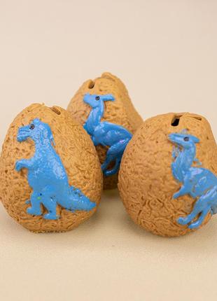 Антистрес яйце динозавра з орбізом (пісочний)4 фото