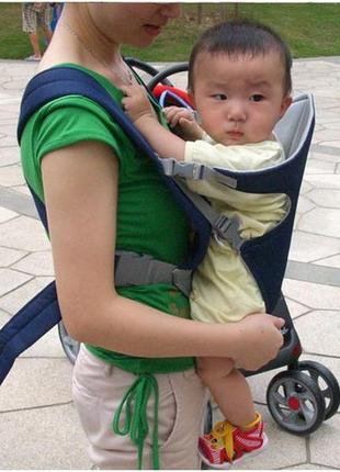 Рюкзак-кенгуру для дітей слінг-переноска becute від 3 місяців2 фото