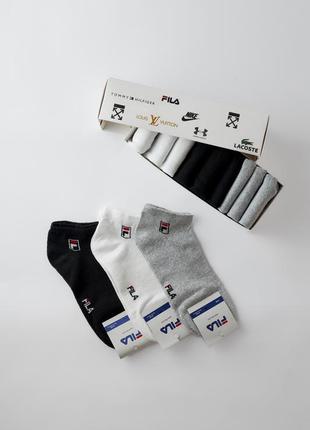 Шкарпетки fila 9 пар, носки спортивні 41 - 45 розмір