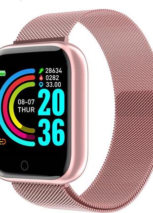 Розумні смарт годинник lemfo t80 з тонометром і пульсометром (...