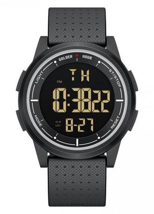 Часы мужские наручные goldenhour water (черные)