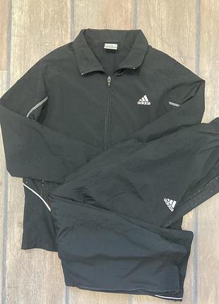 Мужской костюм плащевка adidas climate control