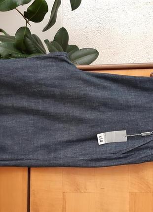 Нові джинсові брюки-кюлоти великого розміру3 фото