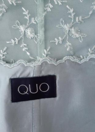 Красива нарядна блузка відомого англійського бренду quo3 фото