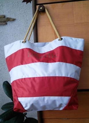 Містка пляжна сумка в актуальному морському стилі2 фото