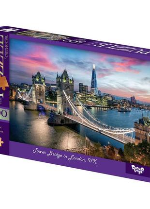 Пазли 500 ел. с.15 №8 tower bridge in london,uk danko toys   с500-15-08  ish