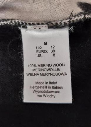 Незвичайна італійська кофтинка-кардиган, вовна мериноса3 фото