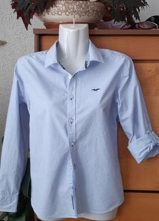 Брендовий блуза-сорочка унісекс, цікаві деталі1 фото