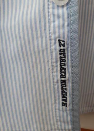 Брендовий блуза-сорочка унісекс, цікаві деталі4 фото