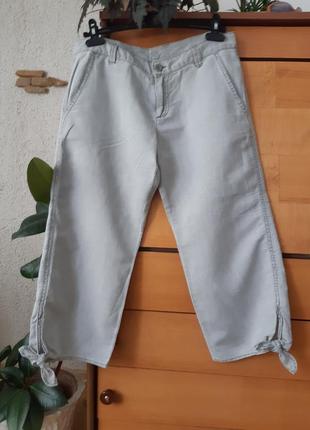 Легкі літні брюки-кюлоти, цікаві деталі, h&m3 фото
