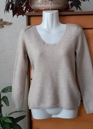 Стильний светр з совою, 100% кашемір