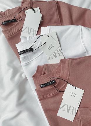 Утеплённые свитшоты zara новая коллекция