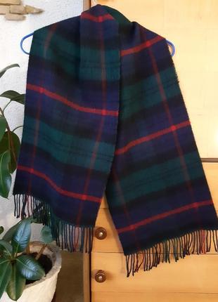 М'який вовняний шарф, стан нового, clans of scotland3 фото