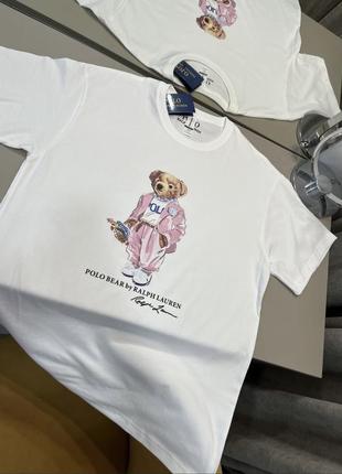 Футболка polo ralph lauren bear