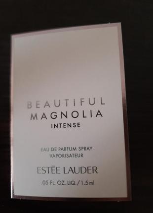 Estee lauder beautiful magnolia intense 1,5 мл1 фото