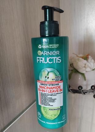 Несмываемый крем уход для волос 10 в 1 garnier fructis1 фото